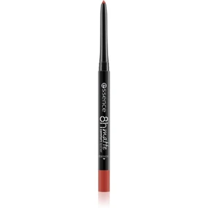 essence 8h Matte Comfort matná tužka na rty s ořezávátkem odstín 18 Cherry On Top 0,3 g