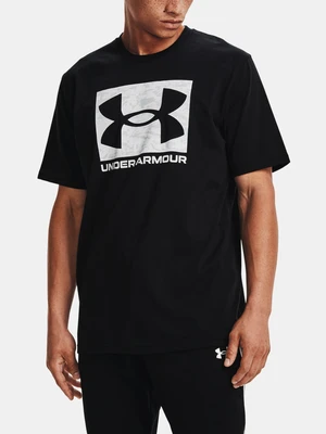 Under Armour UA ABC Camo Boxed Logo SS Triko Černá