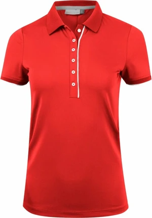 Kjus Womens Sia S/S Cosmic Red 36 Camiseta polo