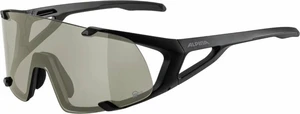 Alpina Hawkeye Q-Lite Black Matt/Silver Gafas deportivas