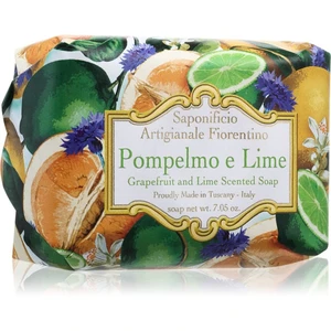 Saponificio Artigianale Fiorentino Grapefruit and Lime Perfumed Soap prírodné tuhé mydlo 200 g