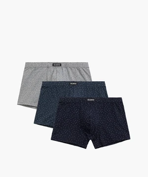 Pánské boxerky ATLANTIC 3Pack - vícebarevné