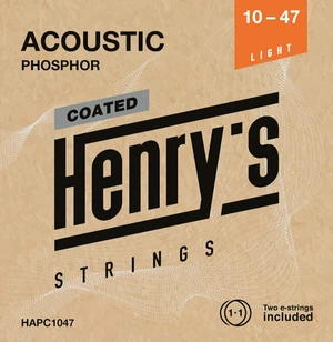 Henry's Coated Phosphor 10-47 Struny pro akustickou kytaru