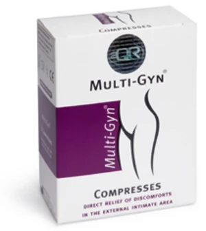 MULTI-GYN Anal Compresses Obklad proti hemoroidom 12 ks