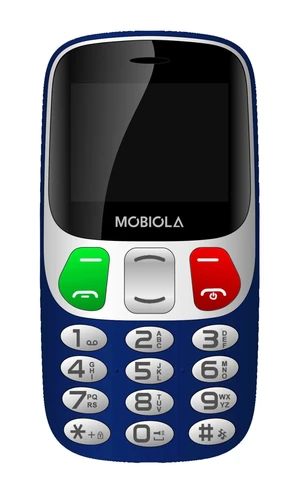 Mobiola MB800 Senior modrá