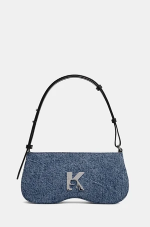 Kabelka Karl Lagerfeld Jeans modrá barva, 246J3031