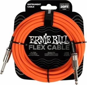 Ernie Ball Flex Instrument Cable Straight/Straight 6 m Gerade Klinke - Gerade Klinke Instrumentenkabel