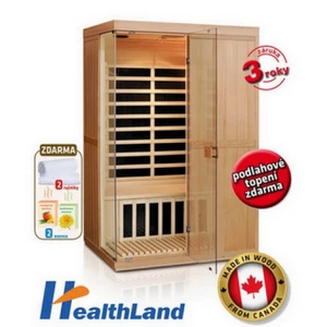 Infrasauna DeLuxe 2200 Carbon HEALTHLAND 642200KC