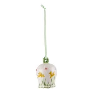 Ornament de Paște cu decor narcise, colecția New Flower Bells - Villeroy & Boch