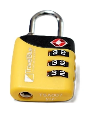 Travel Blue Combi TSA Lock Yellow