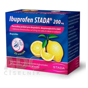 IBUPROFEN STADA 200 mg prášok 20 ks