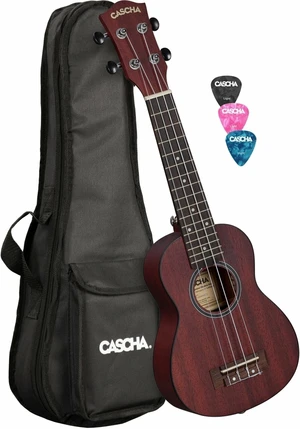 Cascha HH 2263L Red Sopran Ukulele