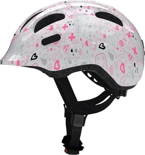 Abus Smliey 2.1 White Crush S Casque de vélo enfant