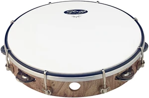 Stagg TAB-110P/WD Natural 10" Fellbezogenes Tambourin