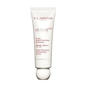 Clarins Víceúčelová ochranná emulze SPF 50 UV Plus Anti-pollution (Multi Protection Moisturizing Screen) 50 ml Translucent