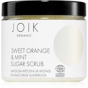 JOIK Organic Sweet Orange & Mint cukrový tělový peeling 210 g