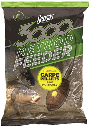 Sensas krmení 3000 method feeder 1 kg-carpe pellets