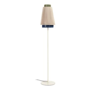 Lampa stojąca z tekstylnym kloszem (wys. 163 cm) Yuvia – Kave Home