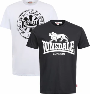 T-shirt da uomo Lonsdale 2 Pack