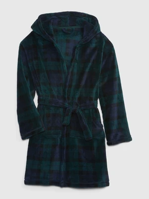 GAP Kids Checkered Bathrobe - Boys