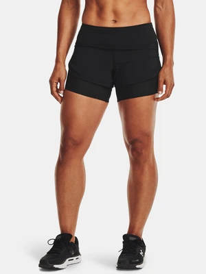 Under Armour Shorts UA RUSH Run 2N1 Short-BLK - Women's