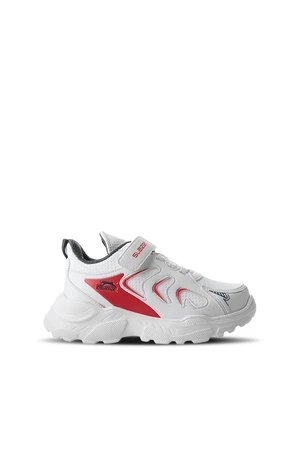 Slazenger Kaneva Sneaker Boys Shoes White / Navy / Red