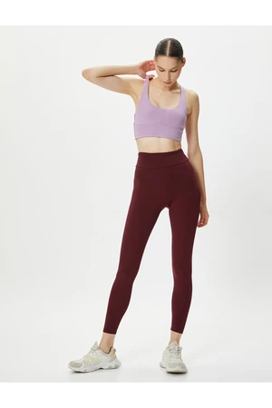 Koton Sports Yoga Leggings High Waist Touch Soft Textured