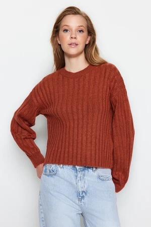 Trendyol Tile Soft Textured Knitwear Sweater