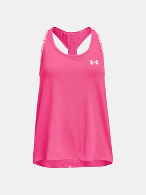 Under Armour Knockout Tank Dark Pink Sports Tank Top