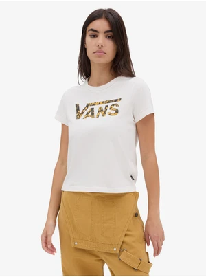 White women's T-shirt VANS Warped Floral - Women