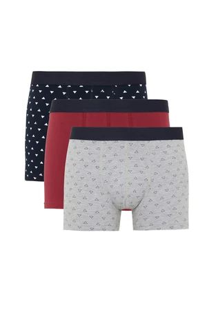 DEFACTO 3 piece Regular Fit Knitted Boxer