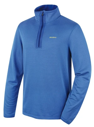 Men's sweatshirt with turtleneck HUSKY Artic M blue