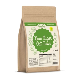 GreenFood Nutrition Low Sugar ovesná kaše kakao 500 g