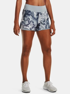 Under Armour Shorts UA Train Anywhere 2n1 Print-BLU - Women