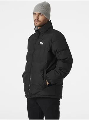 Černá pánská oboustranná zimní prošívaná bunda HELLY HANSEN YU 23 REVERSIBLE PUFFER