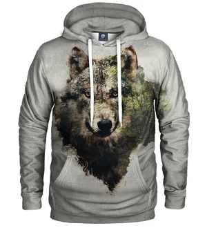 Aloha From Deer Unisex's Forest Wolf Hoodie H-K AFD1041