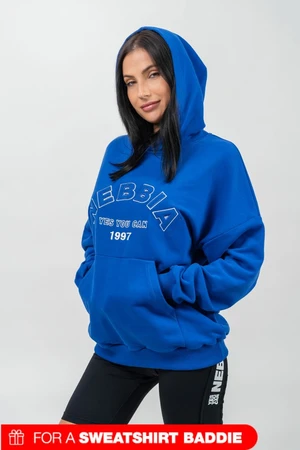 NEBBIA Oversize hoodie GYM RAT