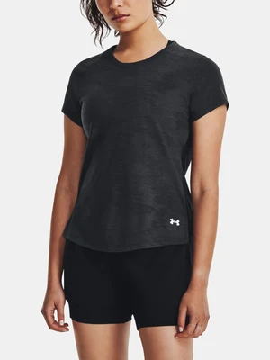 Under Armour T-Shirt UA Streaker Speed Camo SS-BLK - Women