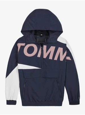 Tommy Hilfiger - tmavomodrá, biela