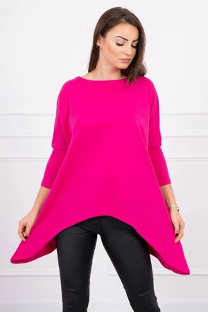 Oversize fuchsia blouse