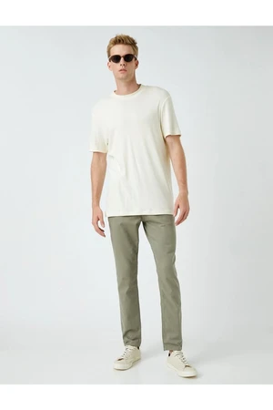 Koton Basic Chino Trousers Cotton