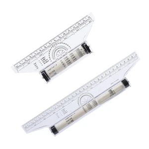 Plastic Measuring Rolling Ruler Parallel Ruler Multifunctional for Drafting