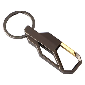 Metal Material Sturdy Key Chain Concise and Elegant Design Key Chain for Father's Day and Graduation Gift