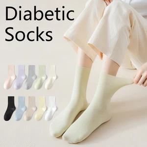 Women Diabetic Socks Promotes Blood Circulation Moisture-Wicking, Breathable Odor-Resistant Comfortable & Non-Binding