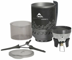 MSR WindBurner Personal Stove System 1 L Black Varič