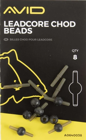 Avid carp olovené korálky leadcore chod beads