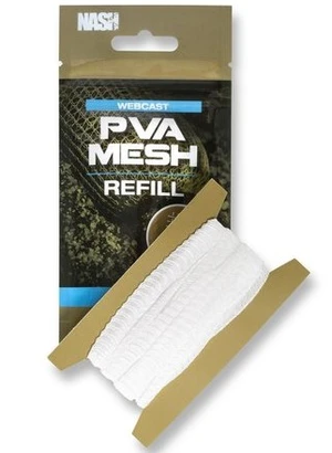 Nash náhradná pva pančucha webcast ultra weave pva refill 3 m - narrow / priemer 23 mm slow melt