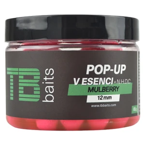 Tb baits plávajúce boilie pop-up mulberry + nhdc 65 g - 12 mm