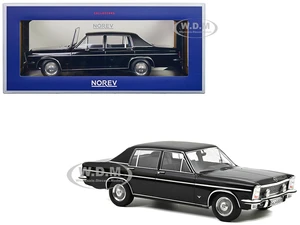 1969 Opel Diplomat V8 Black 1/18 Diecast Model Car by Norev