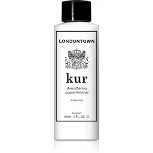 LONDONTOWN Kur Strengthening Lacquer Remover odlakovač na nehty 118 ml